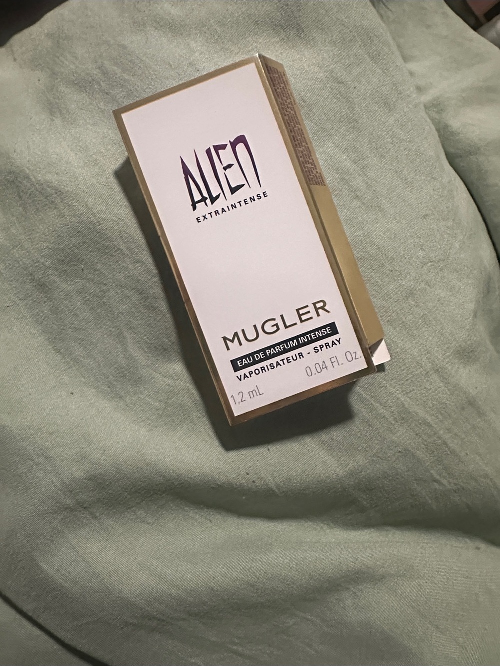 4/$15 mugler alien extra intense sample